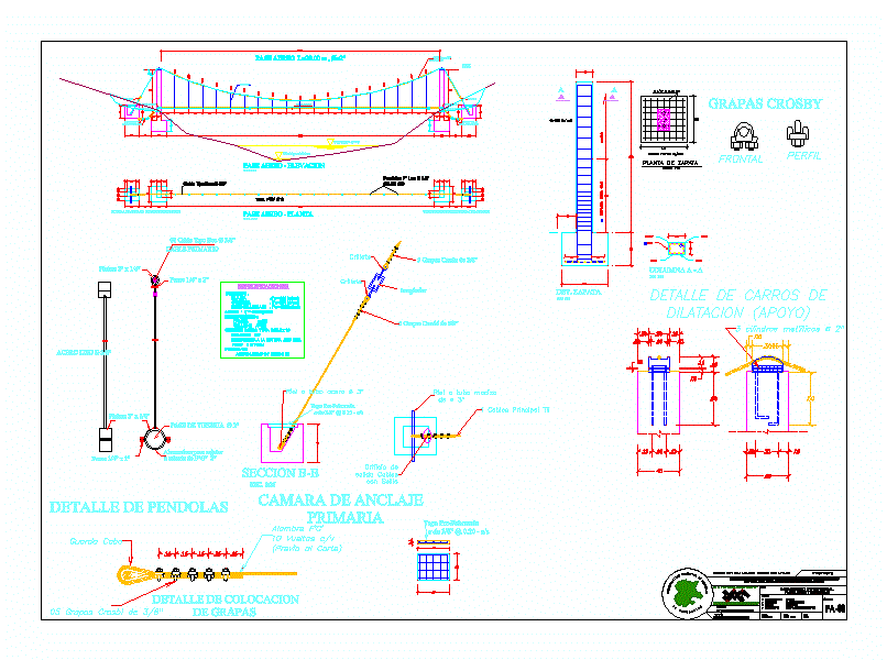 Ppase aereo de 2 pulgadas x 20m