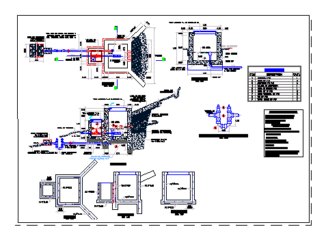 Plano de captacion de ladera