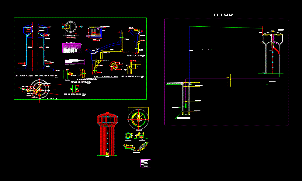 Diseno de linea de impulsion de un pozo hacia un tanque elevado