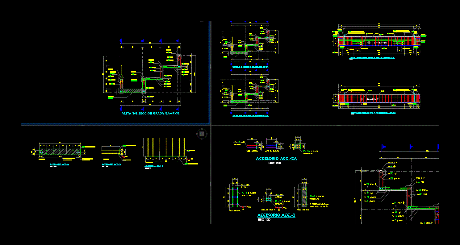 Gradas de estadio prefabricadas