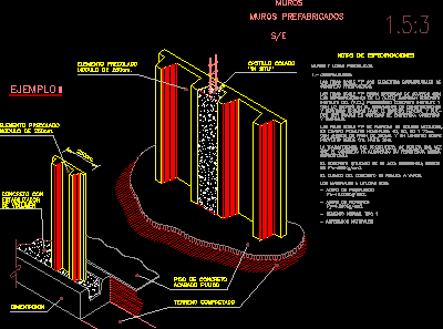 Muro prefabricado