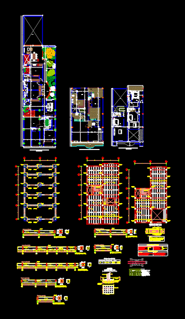 Estructural casa 3 pisos