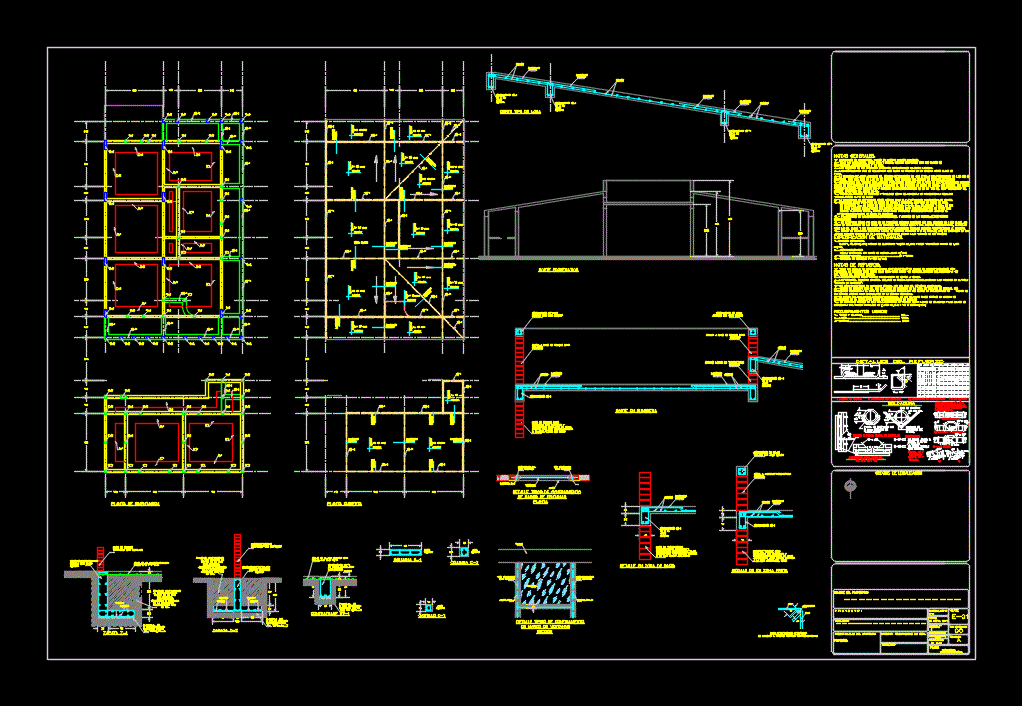 Proyecto estructural casa de campo