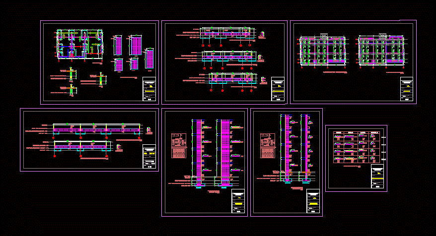 Planos estructuras - vivienda multifamiliar