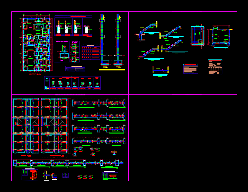 Estructura para hotel