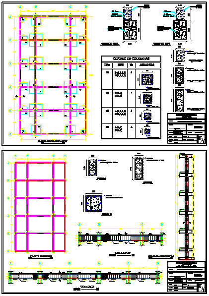 Estructura de hormigon