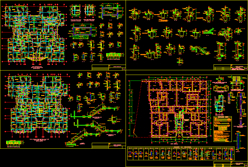 Estructuras edificio multifamiliar