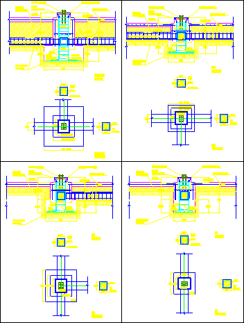 Bases de hormigon armado