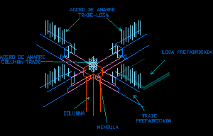 Detalle losa prefabricada