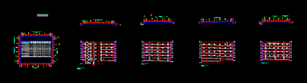 Plano de distribucion de anclajes