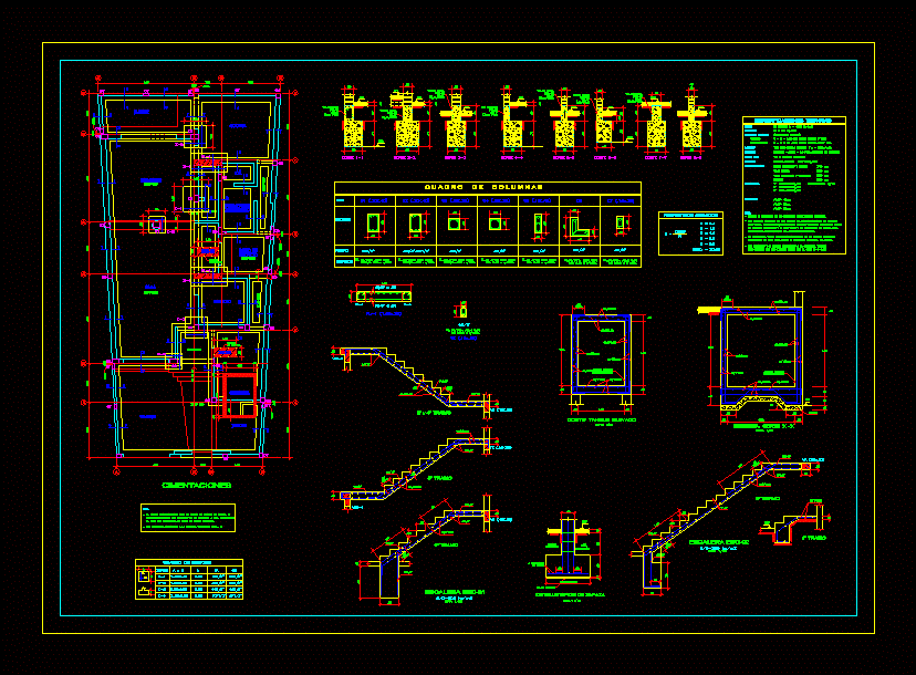 Estructura de vivienda bifamiliar