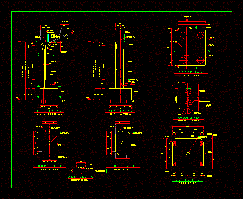 Columna prefabricada ( periferico)