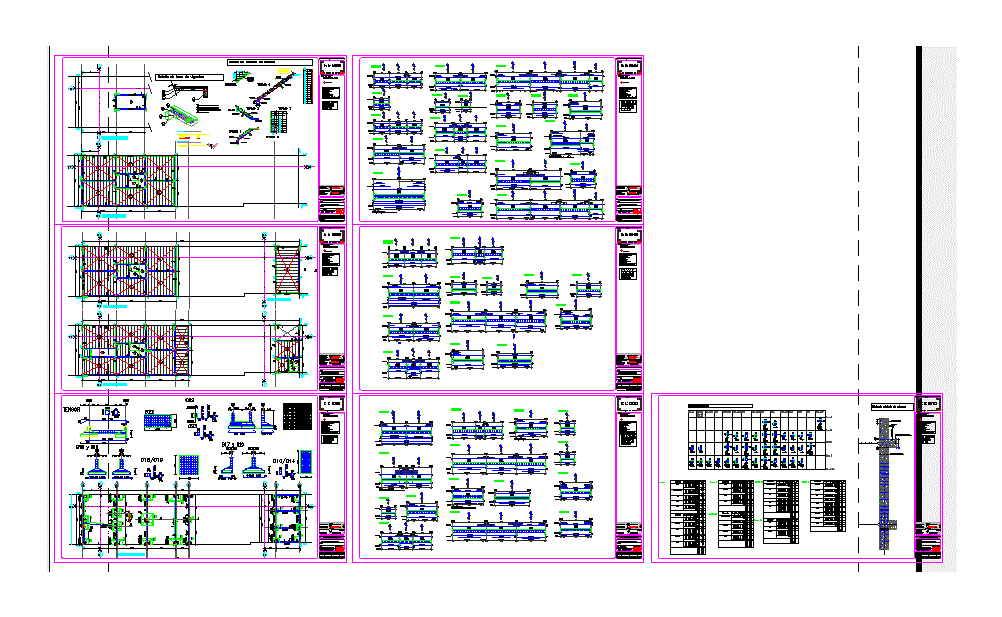 Plano de estructuras - hormigon armado