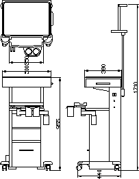 Muebles de apoyo para consultorios