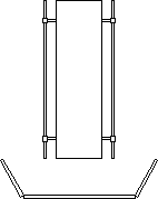 Barras paralelas y espejo