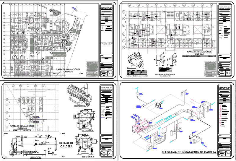 Instalacion de calderas para hospital