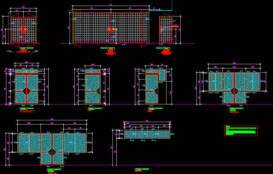 Puertas en centro de salud