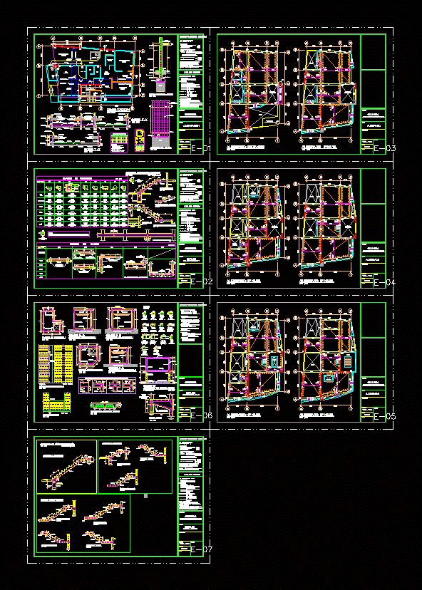 Plan of structures - clinic