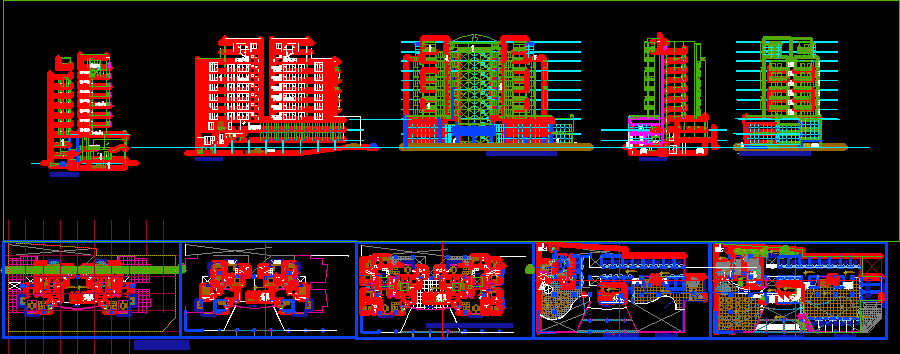 Hotel con zona comercial