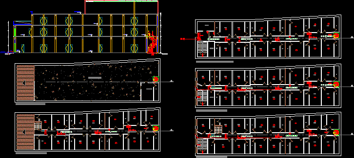 Proyecto arquitectura y comate contra incendios - hotel