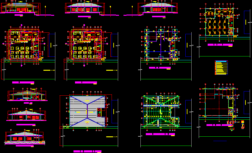 Planos de cafeteria