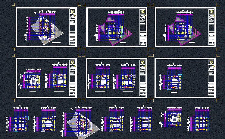 Planos Complejos de Hotel de 3 Estrellas