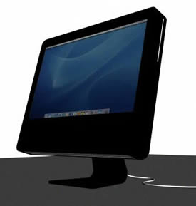 iMac-Computer 3D
