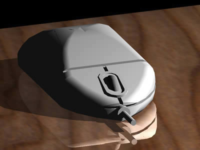 pc mouse 3d autocad