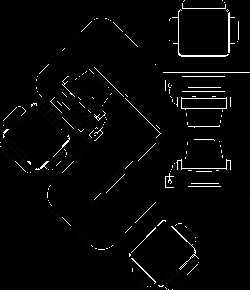 modularer Computertisch