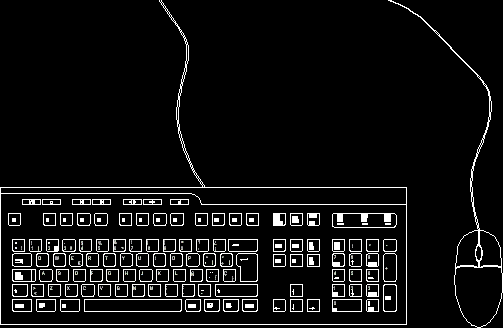 Windows keyboard and mouse (maximum detail)