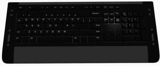 teclado de computador 3D