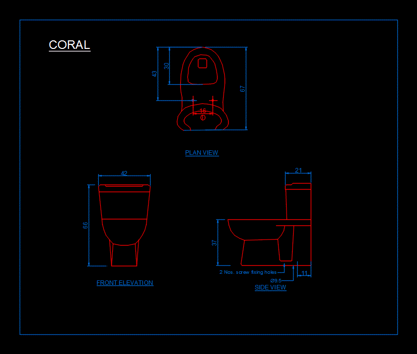 Toilette