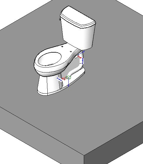 Rucksack-Toilette