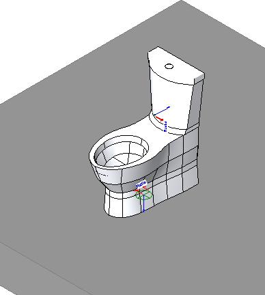 Inodoro con Mochila 3D - Modelo Kohler Persuade