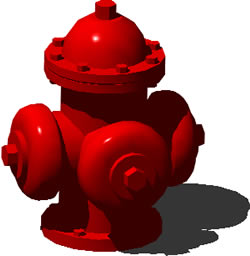 fire hydrant 3d