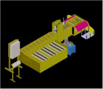 Construction bar cooling table