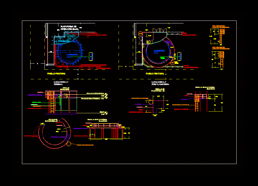 mechanical platform