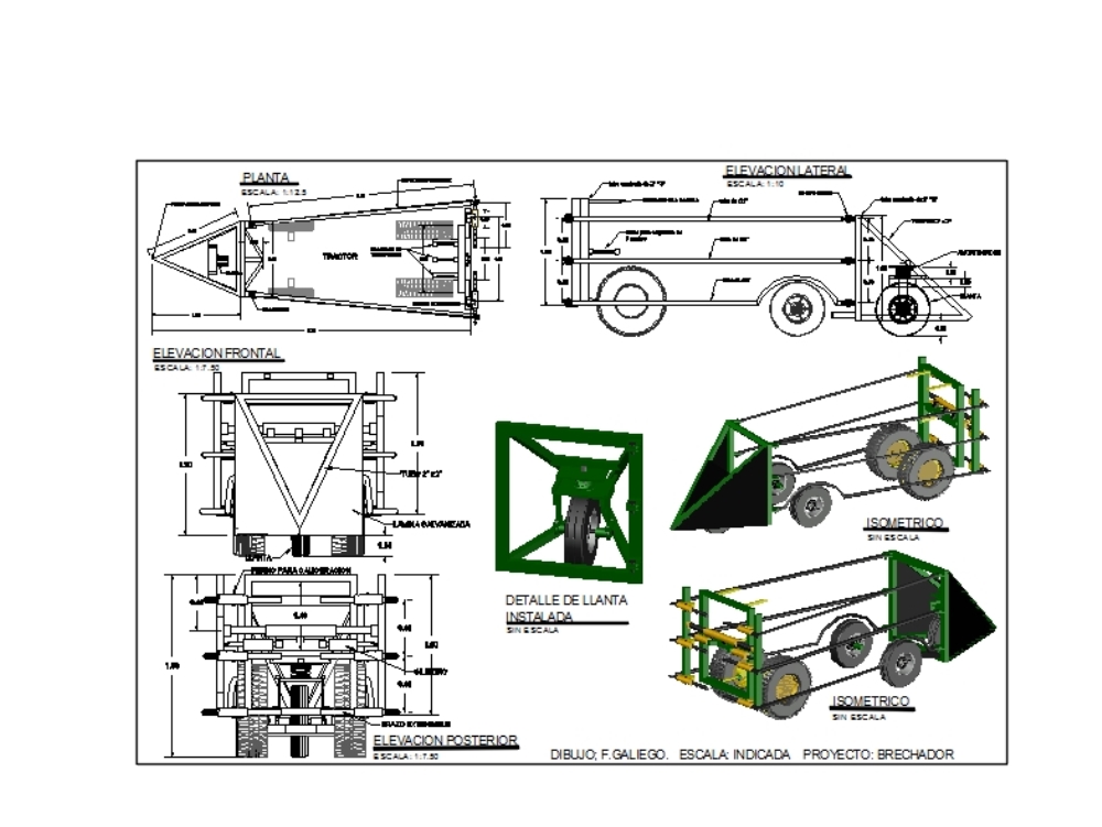 Breacher for sugar cane Guatemala