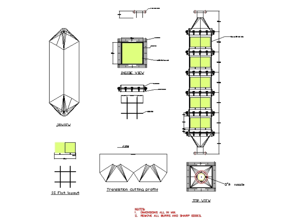 Equipo de reactor catalítico.