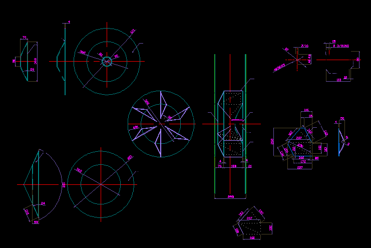 girante del ventilatore centrifugo