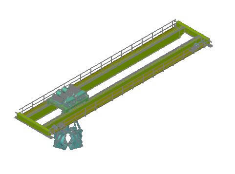 pont de gruabirail modèle 3D