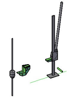 Teil für 3D-Penetrometer