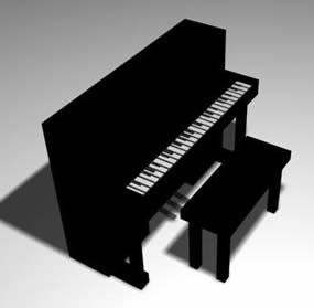 piano 3d