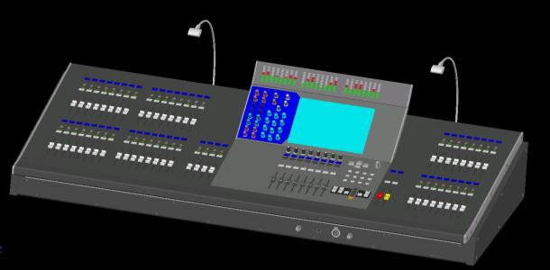 Yamaha m7 cl 48 digital mixing console 3d