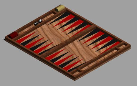3d backgammon