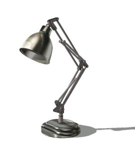 3d desk articulated lamp
