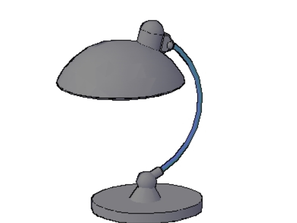 conception de lampe 3d