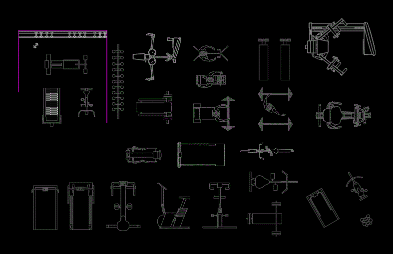 Equipamiento de gimnasio