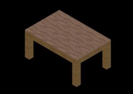 Esstisch aus Holz