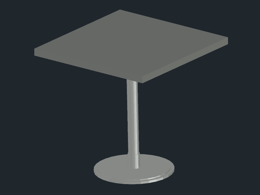 tavolo da bar quadrato